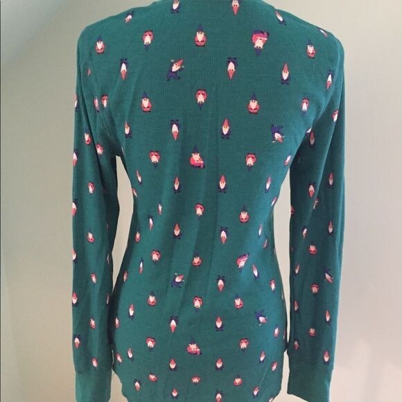 Gnome Waffle-Knit Thermal Top- TALL - Picture 6 of 7